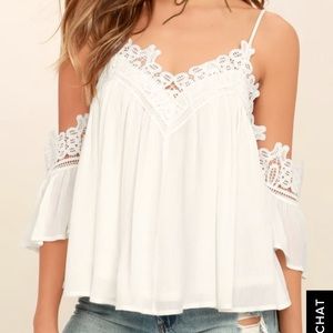Drop Sleeve Lacey Top